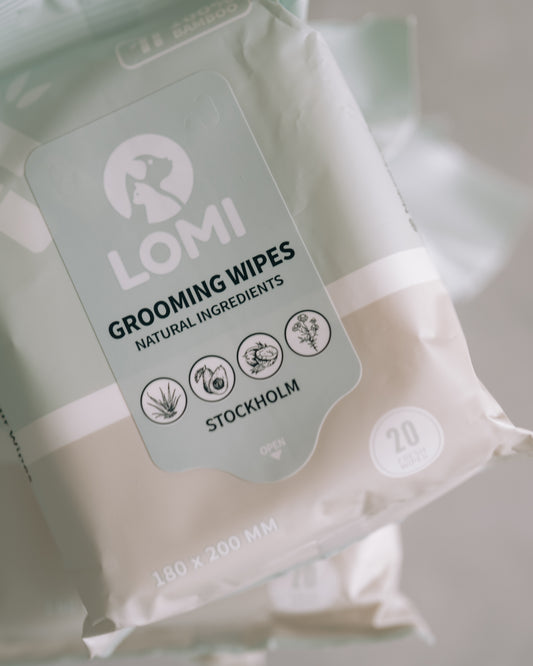 Våtservetter för hund och katt - LOMI