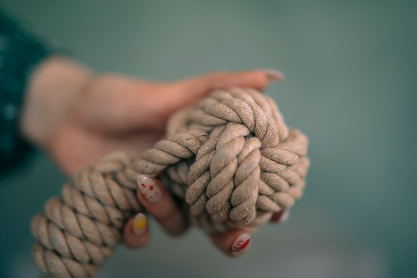 Repboll med handtag
