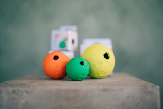 Intelligensboll i naturgummi