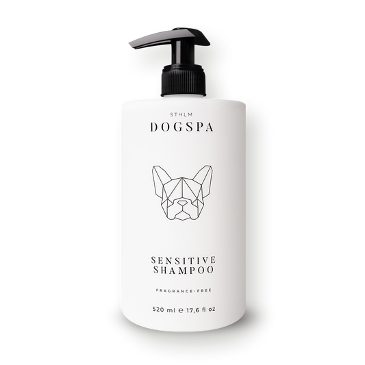 Oparfymerat hundschampo - för känsliga hundar och valpar