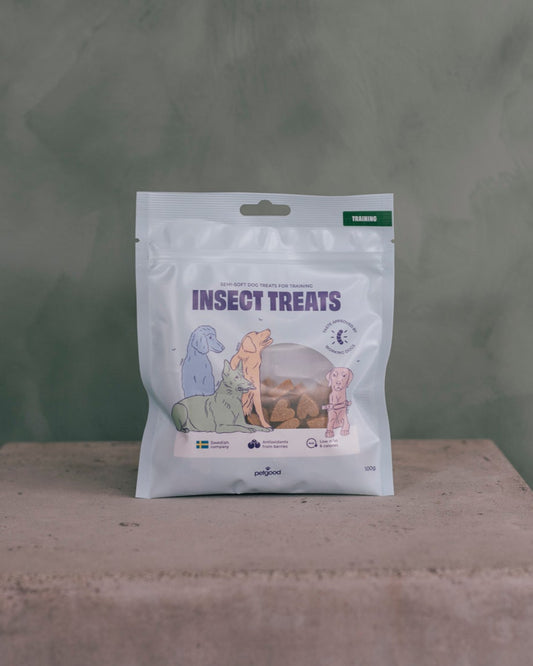 Insektsbaserat hundgodis